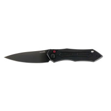 Kershaw Launch 6 Folding Drop point 3.75in Automatic Knife - Black Anodized