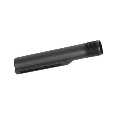 LBE Unlimited Mil-Spec Buffer Tube 6 Position Stock AR-15 - Black