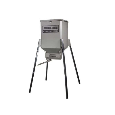 Moultrie Ranch Series 12v Auger Deer Feeder - 300# Capacity