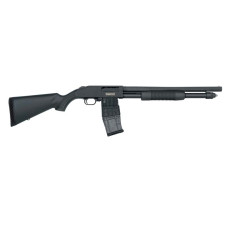 Mossberg 50205 590M Mag-Fed Pump 12Ga 18.5in Barrel 10+1 Synthetic Black Stock