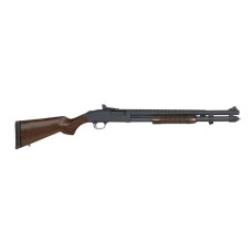 Mossberg 590A1 Retrograde Pump 12 Gauge 20in 8+1 3in Black Parkerized Walnut Right Hand