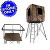 Muddy Outdoors The Quad Pod Hunter Hut - 12' Quad Stand