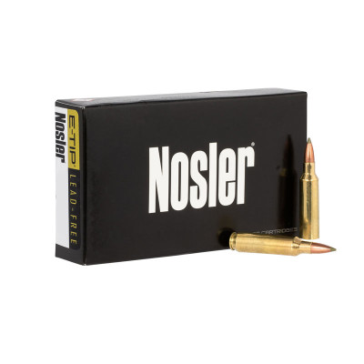 Nosler E-Tip 30 Nosler 180gr E-Tip Lead-Free - 20 Rounds