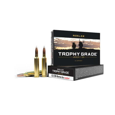 Nosler Trophy Grade 6.5x284 Norma 130gr Nosler Accubond - 20 Rounds