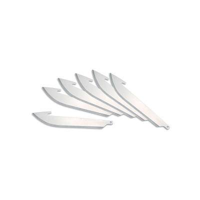 Outdoor Edge Razor Lite Replacement Blades Drop Point 3in - 6 Blades