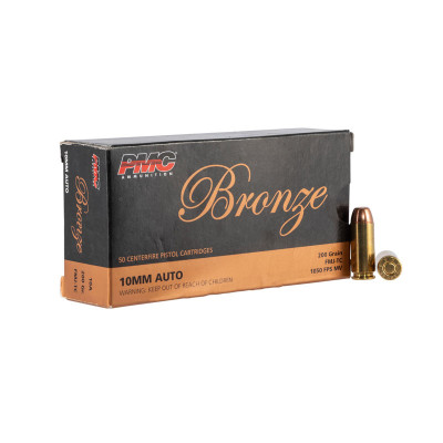 PMC Bronze Target 10mm TCFMJ 200gr. - 50 Rounds