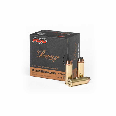 PMC .44 REM MAG 180gr Jacketed Hollow Point - 25 Rounds