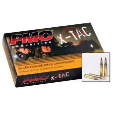 PMC X-Tac 5.56 NATO 55gr FMJ-BT - 20 Rounds