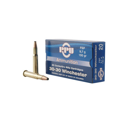 PPU .30-30 WIN 150Gr FlatSoft Point (FSP) - 20 Rounds