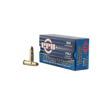 PPU Handgun 7.62x25mm Tokarev 85gr FMJ - 50 Rounds