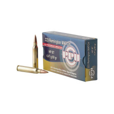 PPU Match .223 REM 69Gr Hollow Point Boat Tail HPBT - 20 Rounds