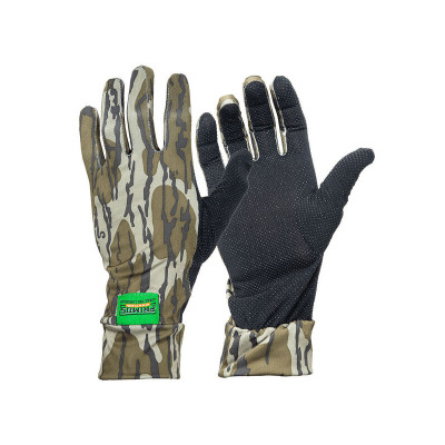 Primos Stretch-Fit Camo Gloves - Mossy Oak Bottomland