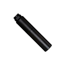 Q Porq Chop 8.6mm Black Nitrite Stainless Steel Suppressor - 8.6 BLK - M18x1.5