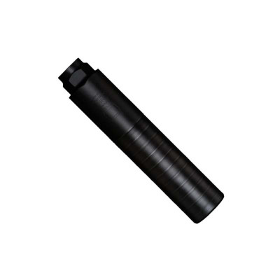 Q Porq Chop 8.6mm Black Nitrite Stainless Steel Suppressor - 8.6 BLK - M18x1.5