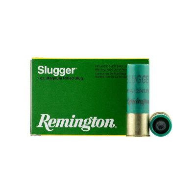 Remington Ammunition Slugger 12Ga 3in 1oz Slug - 5 Rounds