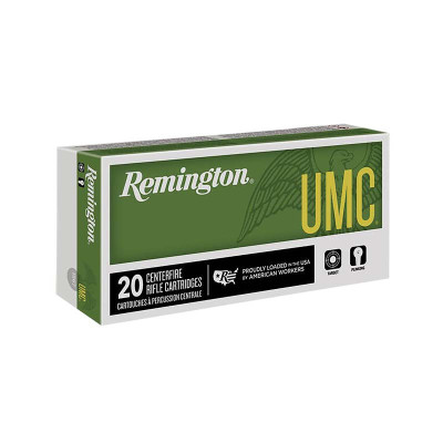 Remington 300 AAC Blackout UMC 220gr Subsonic Open Tip Flat Base- 20 Rounds