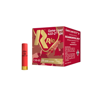 Rio Top Target 410Ga 2.5in 1/2oz #8 Shot - 25 Rounds