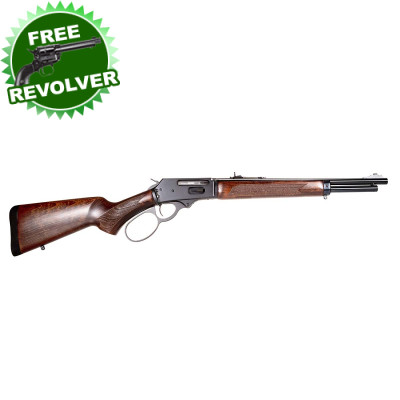 Rossi R95 .30-30 Win 5+1 16.5in Black Oxide Barrel Fixed Hardwood Walnut Buckhorn Sights