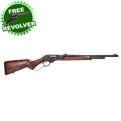 Rossi R95 Trapper 45-70 Govt 5+1 16.5in Black Oxide Barrel Fixed Hardwood Walnut Buckhorn Sights