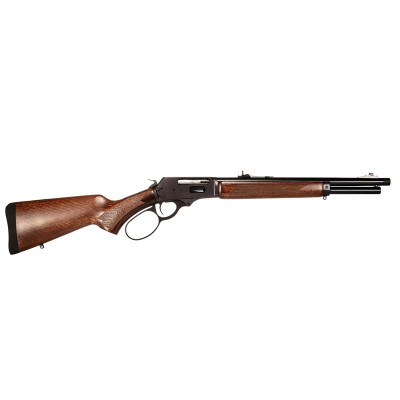 Rossi R95 Trapper 45-70 Govt 5+1 16.5in Black Oxide Barrel Fixed Hardwood Walnut Buckhorn Sights