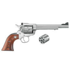 Ruger Single-Six Convertible .22 LR or .22 MAG 6.5in Barrel 6-rd Stainless Hardwood Grip