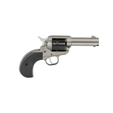 Ruger Wrangler 22LR 3.75in Barrel Black Cerakote Cylinder - Silver Cerakote Frame Birdshead Grip - 6 Round Revolver