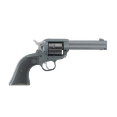 Ruger Wrangler 22LR 4.6in Barrel Stone Grey Cerakote Frame with Black Checkered Grip - 6 Round Revolver