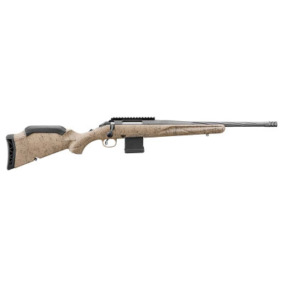 Ruger American Ranch GEN II .300 BLK 10+1 16.1in Barrel Rifle - Flat Dark Earth Splatter