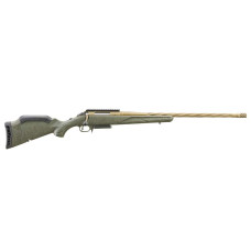 Ruger American Predator GEN II 7mm PRC 22in Burnt Bronze Cerakote Sprial Fluted Barrel Rifle - Green Splatter