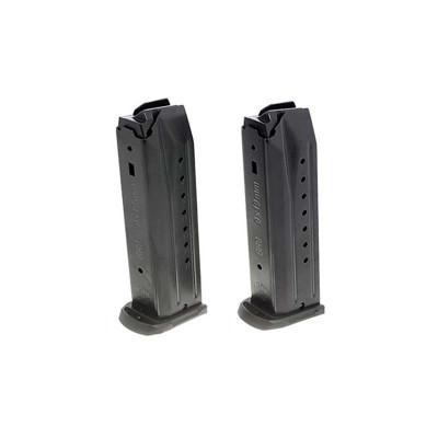 Ruger SR9-SR9C-9E 9mm Luger 17rd Black Magazine - 2 Pack