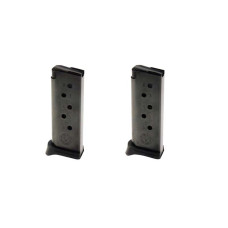 Ruger LCP 6rd 380 ACP Blued Steel Magazines- 2-Pack