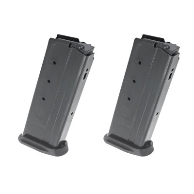 Ruger 5.7x28 Detachable Magazine 20 Round - Black - 2-Pack