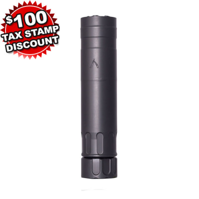 Rugged Suppressor Razor 7.62mm 6.4in Black Cerakote Stainless Steel 5/8in-24 tpi