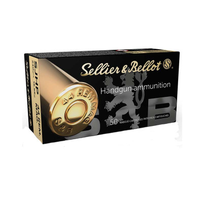 Sellier & Bellot .44 MAG 240gr Semi Jacketed Hollow Point - 50 Rounds