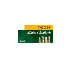 Sellier & Bellot 7.62x39 124gr FMJ - 20 Rounds