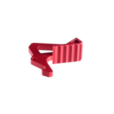 Strike Industries AR-Platform Charging Handle Extended Latch - Red Aluminum