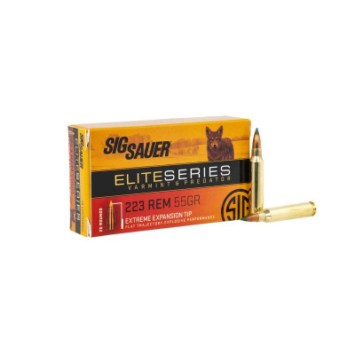 Sig Sauer Elite Hunting .223 REM 55Gr Extreme Expansion Tip - 20 Rounds