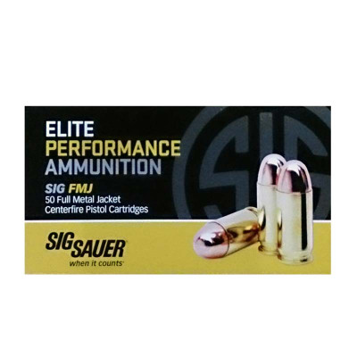 Sig Sauer Elite .45 ACP 230gr FMJ - 50 Rounds