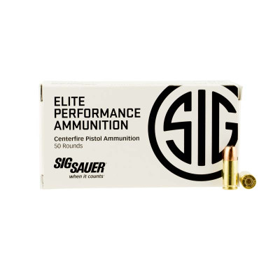 Sig Sauer Elite Performance .380 ACP 100gr FMJ - 50 Rounds