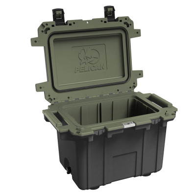 Pelican ProGear Elite Coolers - 50 Qt. - Gunmetal / OD Green