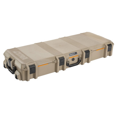 Pelican Vault V730 Long Case for Tactical Rifle - 47 L x 19 W x 7 T - TAN