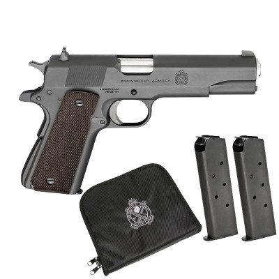 Springfield Armory 1911 Mil-Spec .45 ACP 5in Barrel Pistol - Gear Up Package