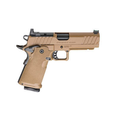 Springfield Armory 1911 DS Prodigy 9mm 4.25in AOS 17+1, 20+1 - Coyote Brown