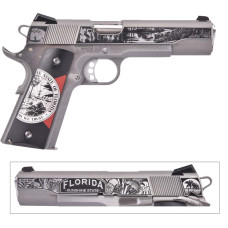 Springfield Armory 1911 Garrison .45ACP 5in 7+1 - Stainless Florida State Seal