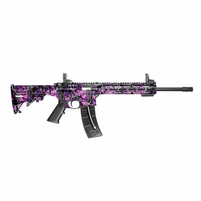 Smith & Wesson 10212 M&P 15-22 Sport 22 LR 16.5in 25+1 6-Position - Muddy Girl Camo