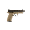 Smith & Wesson M&P .22LR Compact Threaded 3.6in Barrel - FDE/Blk