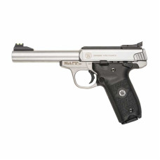 Smith & Wesson 108490 22LR Victory Pistol 5" Barrel, 10+1, Stainless Finish