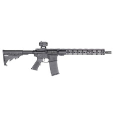 Smith & Wesson M&P15 Sport III 5.56 Nato 16in 30+1 6 Position Stock MLOK Handguard - Black with Red Dot Optic