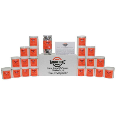 Tannerite Pro Pak Exploding Rifle Targets - 1/2 lb 20 Pack