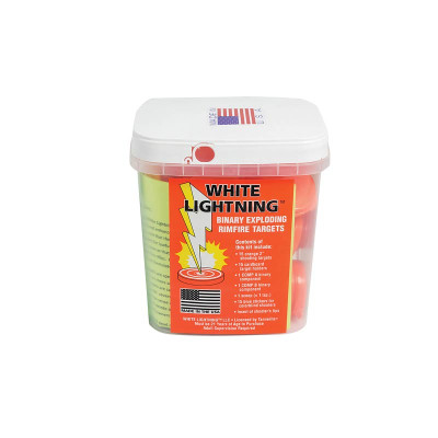 Tannerite White Lightning Rimfire Exploding Targets - 15 Targets